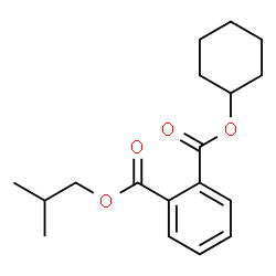 ChemSpider 2D Image | Cyclohexyl isobutyl phthalate | C18H24O4