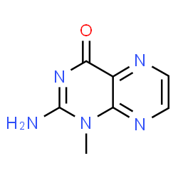 ChemSpider 2D Image | 2-Amino-1-methyl-4(1H)-pteridinone | C7H7N5O