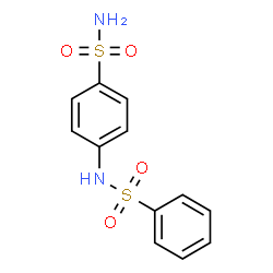 ChemSpider 2D Image | 4-[(Phenylsulfonyl)amino]benzenesulfonamide | C12H12N2O4S2