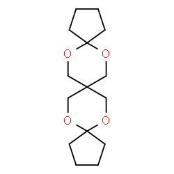 ChemSpider 2D Image | 6,10,16,19-Tetraoxatrispiro[4.2.2.4~11~.2~8~.2~5~]nonadecane | C15H24O4