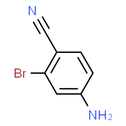 ChemSpider 2D Image | 4-Amino-2-bromobenzonitrile | C7H5BrN2