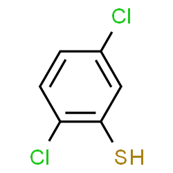 ChemSpider 2D Image | 2,5-Dichlorobenzenethiol | C6H4Cl2S