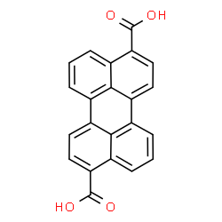 ChemSpider 2D Image | 3,9-perylenedicarboxylic acid | C22H12O4