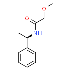 ChemSpider 2D Image | 2-Methoxy-N-[(1R)-1-phenylethyl]acetamide | C11H15NO2
