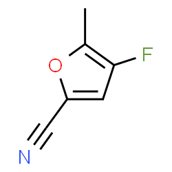 ChemSpider 2D Image | 4-Fluoro-5-methyl-2-furonitrile | C6H4FNO