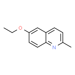 ChemSpider 2D Image | 6-ethoxyquinaldine | C12H13NO