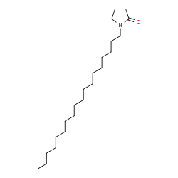 ChemSpider 2D Image | 1-Octadecyl-2-pyrrolidinone | C22H43NO