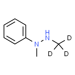 ChemSpider 2D Image | 1-Methyl-2-(~2~H_3_)methyl-1-phenylhydrazine | C8H9D3N2