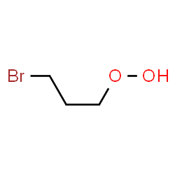 ChemSpider 2D Image | 3-Bromopropyl hydroperoxide | C3H7BrO2