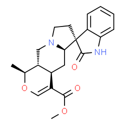 ChemSpider 2D Image | Methyl (3beta,15beta,19alpha,20alpha)-19-methyl-2-oxoformosanan-16-carboxylate | C21H24N2O4