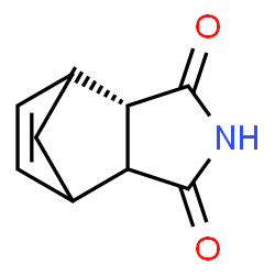 ChemSpider 2D Image | (1S,2S)-4-Azatricyclo[5.2.1.0~2,6~]dec-8-ene-3,5-dione | C9H9NO2
