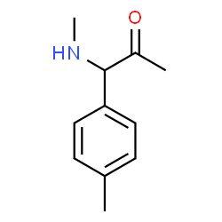 ChemSpider 2D Image | 1-(Methylamino)-1-(4-methylphenyl)acetone | C11H15NO