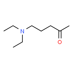 ChemSpider 2D Image | 5-Diethylamino-2-pentanone | C9H19NO