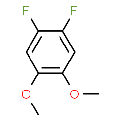 ChemSpider 2D Image | 1,2-DIFLUORO-4,5-DIMETHOXYBENZENE | C8H8F2O2