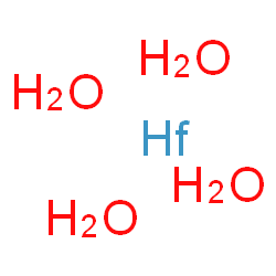 ChemSpider 2D Image | Hafnium tetrahydrate | H8HfO4
