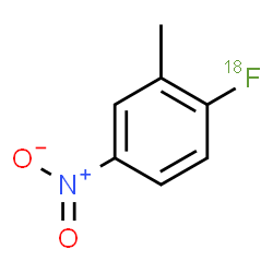 ChemSpider 2D Image | 1-(~18~F)Fluoro-2-methyl-4-nitrobenzene | C7H618FNO2