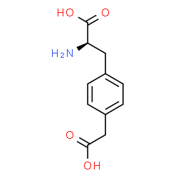 ChemSpider 2D Image | 4-(Carboxymethyl)-D-phenylalanine | C11H13NO4