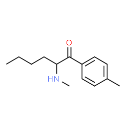 ChemSpider 2D Image | 2-(Methylamino)-1-(4-methylphenyl)-1-hexanone | C14H21NO