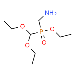 ChemSpider 2D Image | Ethyl (aminomethyl)(diethoxymethyl)phosphinate | C8H20NO4P