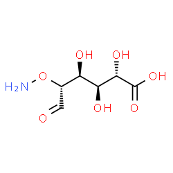 ChemSpider 2D Image | 2-O-Amino-D-glucuronic acid | C6H11NO7