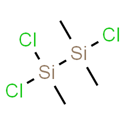ChemSpider 2D Image | 1,1,2-Trichloro-1,2,2-trimethyldisilane | C3H9Cl3Si2