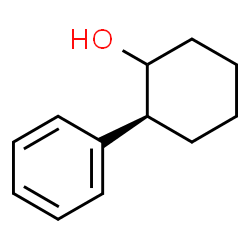 ChemSpider 2D Image | (2S)-2-Phenylcyclohexanol | C12H16O