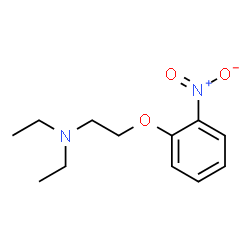 ChemSpider 2D Image | N,N-Diethyl-2-(2-nitrophenoxy)ethanamine | C12H18N2O3