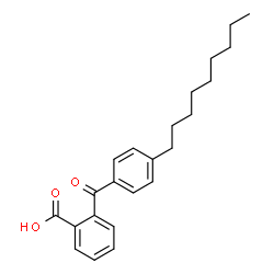 ChemSpider 2D Image | 2-(4-Nonylbenzoyl)benzoic acid | C23H28O3