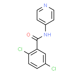 ChemSpider 2D Image | 2,5-Dichloro-N-(4-pyridinyl)benzamide | C12H8Cl2N2O