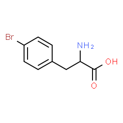ChemSpider 2D Image | 4-BROMO-DL-PHENYLALANINE | C9H10BrNO2