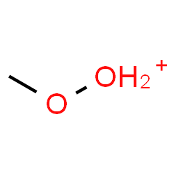 ChemSpider 2D Image | Methyldioxidanium | CH5O2