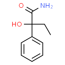 ChemSpider 2D Image | 2-Hydroxy-2-phenylbutanamide | C10H13NO2