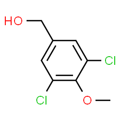 ChemSpider 2D Image | (3,5-Dichloro-4-methoxyphenyl)methanol | C8H8Cl2O2