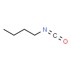 ChemSpider 2D Image | BUTYL ISOCYANATE | C5H9NO