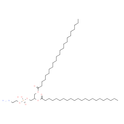 ChemSpider 2D Image | 3-{[(2-Aminoethoxy)(hydroxy)phosphoryl]oxy}-2-(docosanoyloxy)propyl tricosanoate | C50H100NO8P