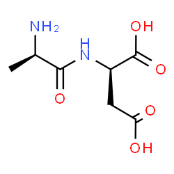 ChemSpider 2D Image | D-Alanyl-D-aspartic acid | C7H12N2O5