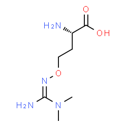 ChemSpider 2D Image | O-{(Z)-[Amino(dimethylamino)methylene]amino}-L-homoserine | C7H16N4O3