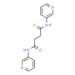 ChemSpider 2D Image | N,N'-Di(3-pyridinyl)succinamide | C14H14N4O2