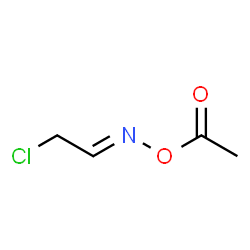 ChemSpider 2D Image | 1-{[(E)-(2-Chloroethylidene)amino]oxy}ethanone | C4H6ClNO2
