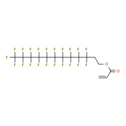 ChemSpider 2D Image | PERFLUORODECYLETHYL ACRYLATE | C15H7F21O2