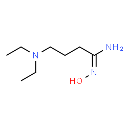 ChemSpider 2D Image | (1E)-4-(Diethylamino)-N'-hydroxybutanimidamide | C8H19N3O