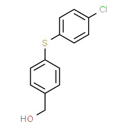 ChemSpider 2D Image | {4-[(4-Chlorophenyl)sulfanyl]phenyl}methanol | C13H11ClOS