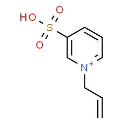 ChemSpider 2D Image | 1-Allyl-3-sulfopyridinium | C8H10NO3S