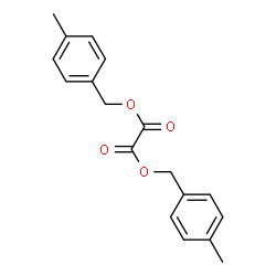 ChemSpider 2D Image | Di-p-methylbenzyl oxalate | C18H18O4