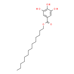 ChemSpider 2D Image | MYRISTYL GALLATE | C21H34O5