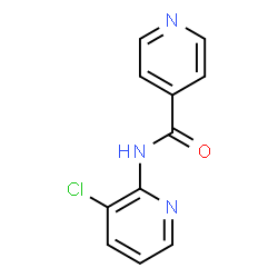 ChemSpider 2D Image | N-(3-Chloro-2-pyridinyl)isonicotinamide | C11H8ClN3O