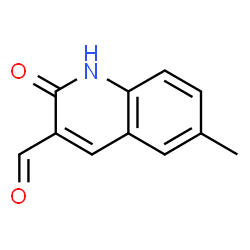 ChemSpider 2D Image | 2-hydroxy-6-methylquinoline-3-carbaldehyde | C11H9NO2