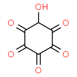 ChemSpider 2D Image | 6-Hydroxy-1,2,3,4,5-cyclohexanepentone | C6H2O6