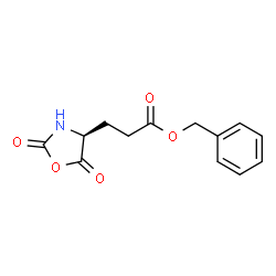 ChemSpider 2D Image | Benzyl (S)-3-(2,5-dioxooxazolidin-4-yl)propionate | C13H13NO5