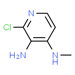 ChemSpider 2D Image | 2-CHLORO-N4-METHYLPYRIDINE-3,4-DIAMINE | C6H8ClN3